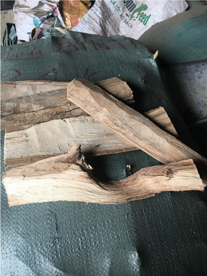 Aquilaria Holz Scheite